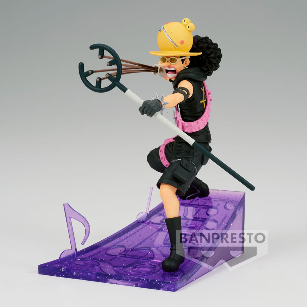 Figura Usopp Senkozekkei Film Red One Piece 12cm BANPRESTO