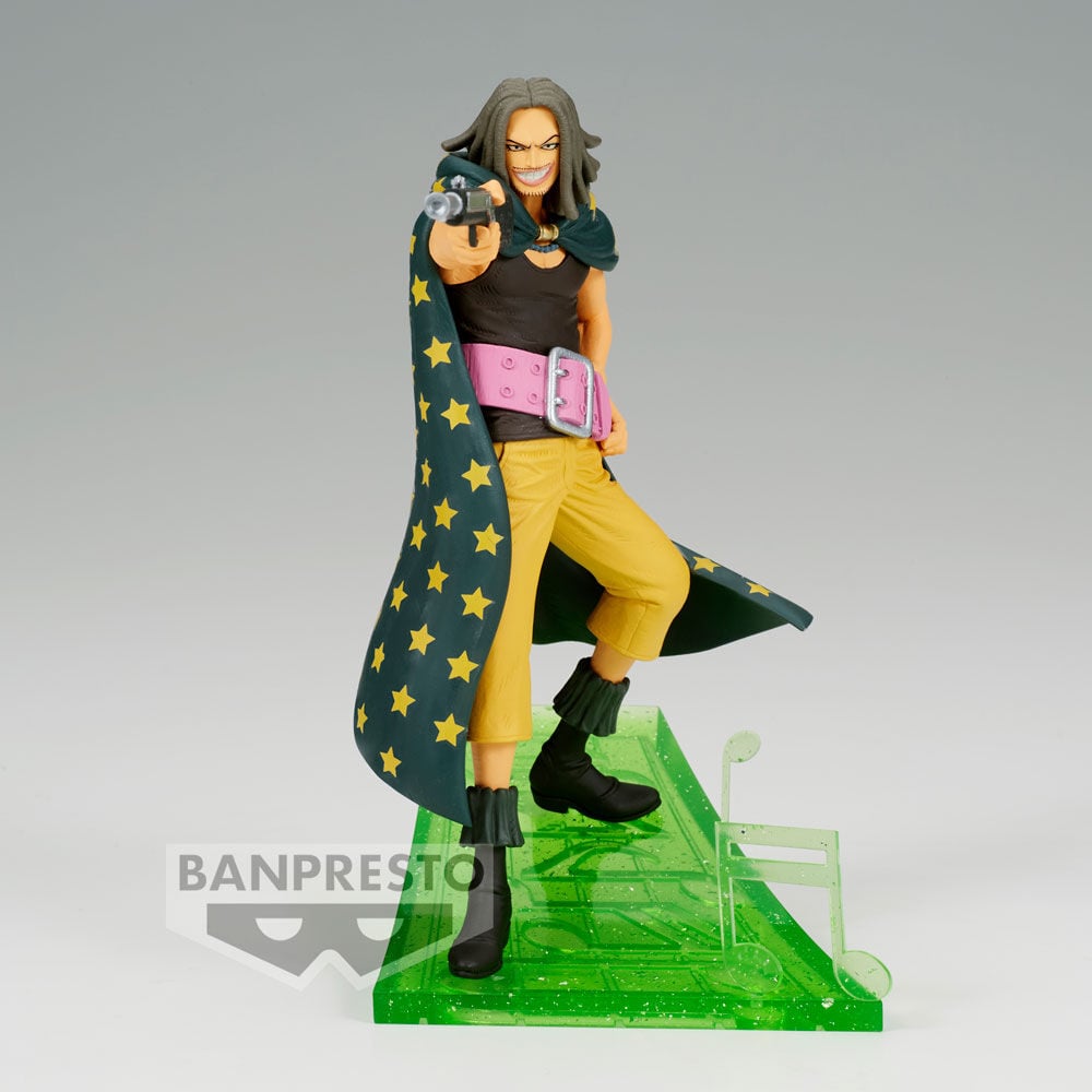 Figura Yassopp Senkozekkei Film Red One Piece 12cm BANPRESTO