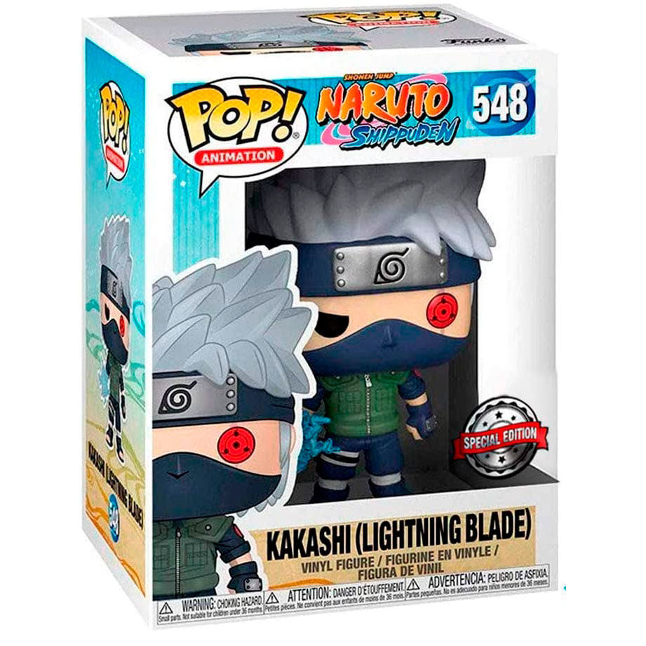 Figura POP Naruto Shippuden Kakashi Lightning Blade Exclusive FUNKO
