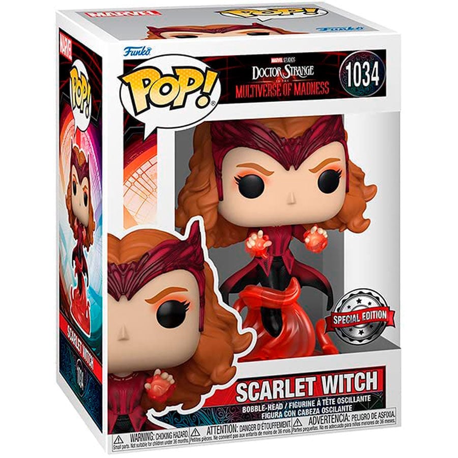 Figura POP Marvel Doctor Strange Multiverse of Madness Scarlet Witch Exclusive FUNKO