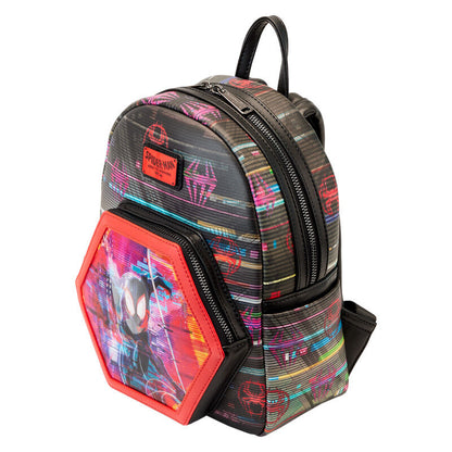 Mochila lenticular Cruzando el Multiverso Spiderman Marvel Loungefly 27cm LOUNGEFLY