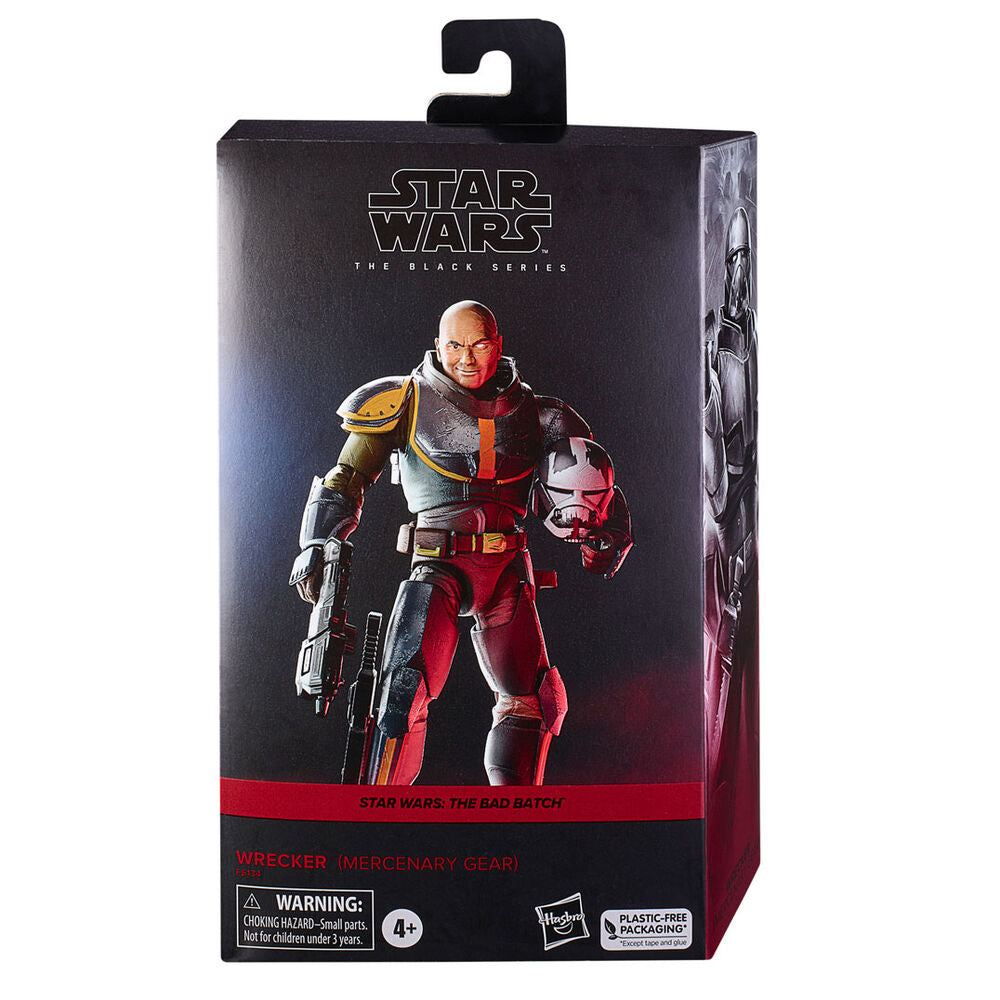 Figura Wrecker Mercenary Gear The Bad Batch Star Wars 15cm HASBRO