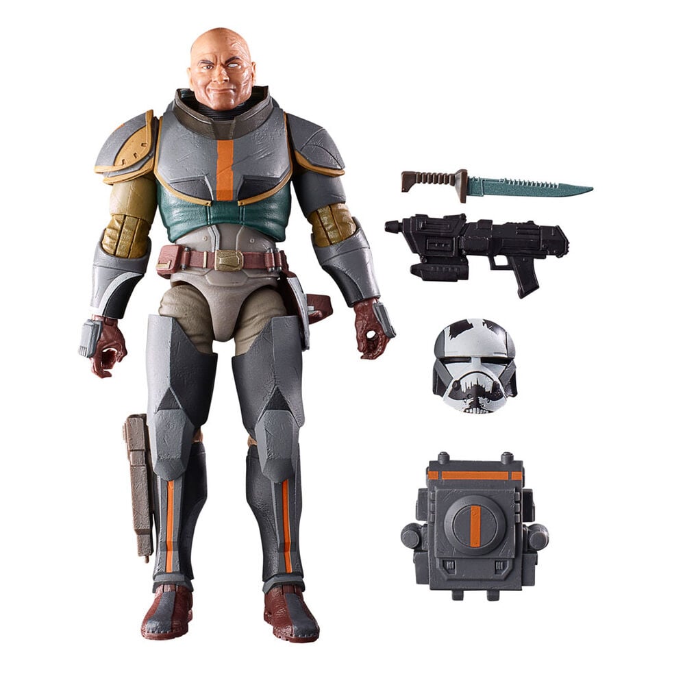 Figura Wrecker Mercenary Gear The Bad Batch Star Wars 15cm HASBRO