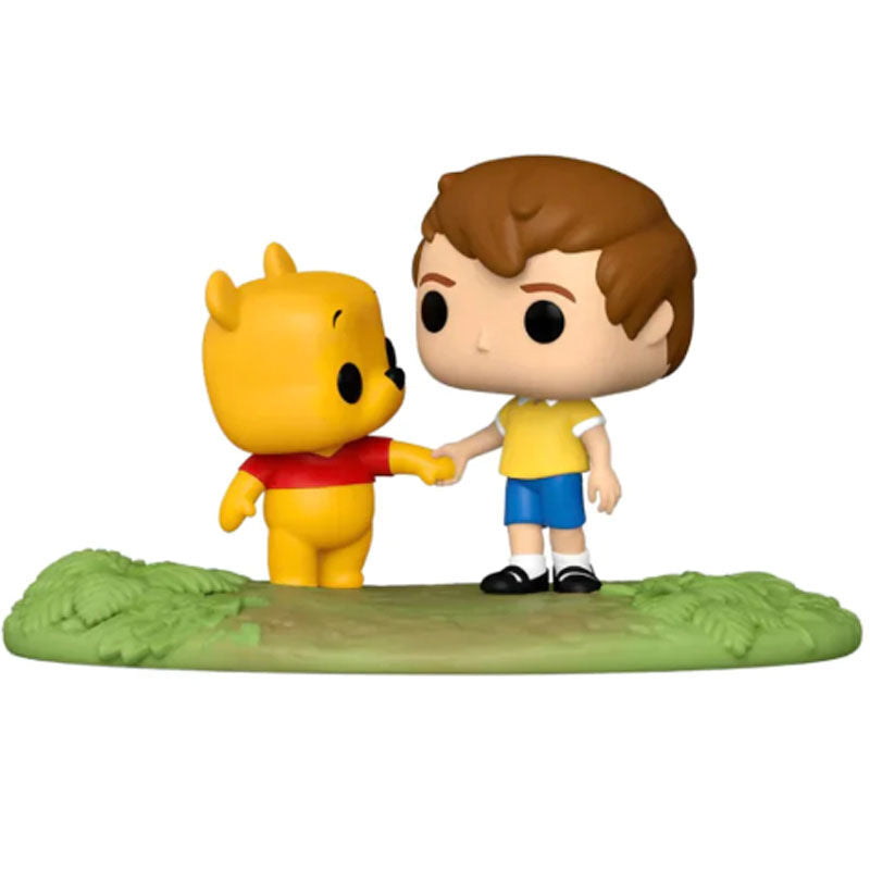 Figura POP Moments Disney Winnie the Pooh Christopher Robin with Pooh Exclusive FUNKO