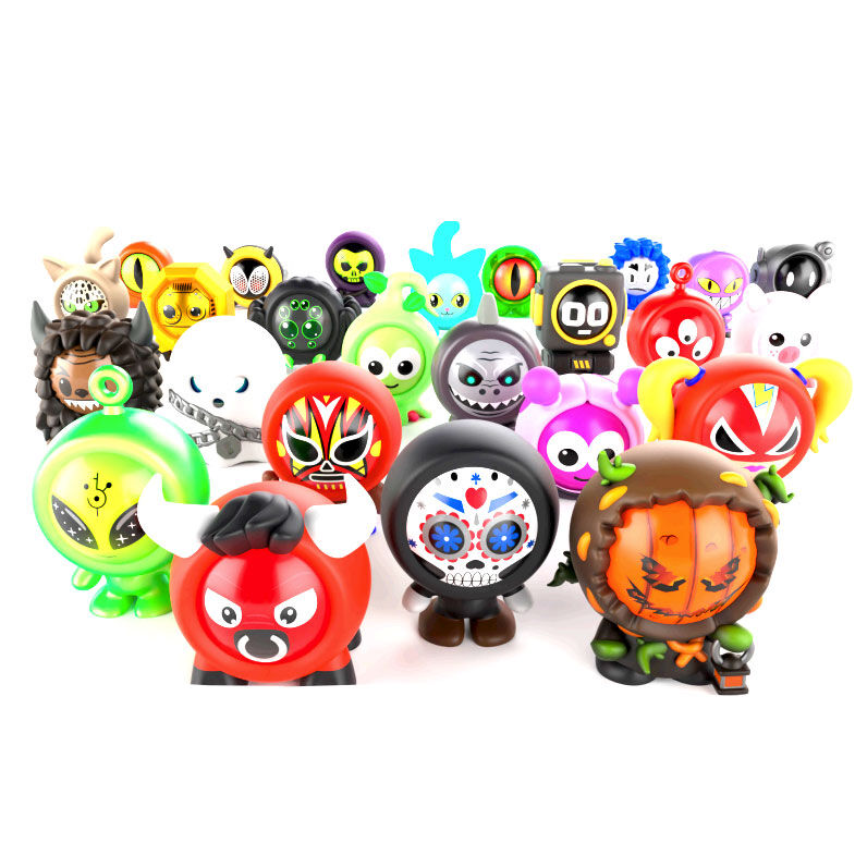Set 6 Canicas + Skin Freak Marbles WORLD ALIVE