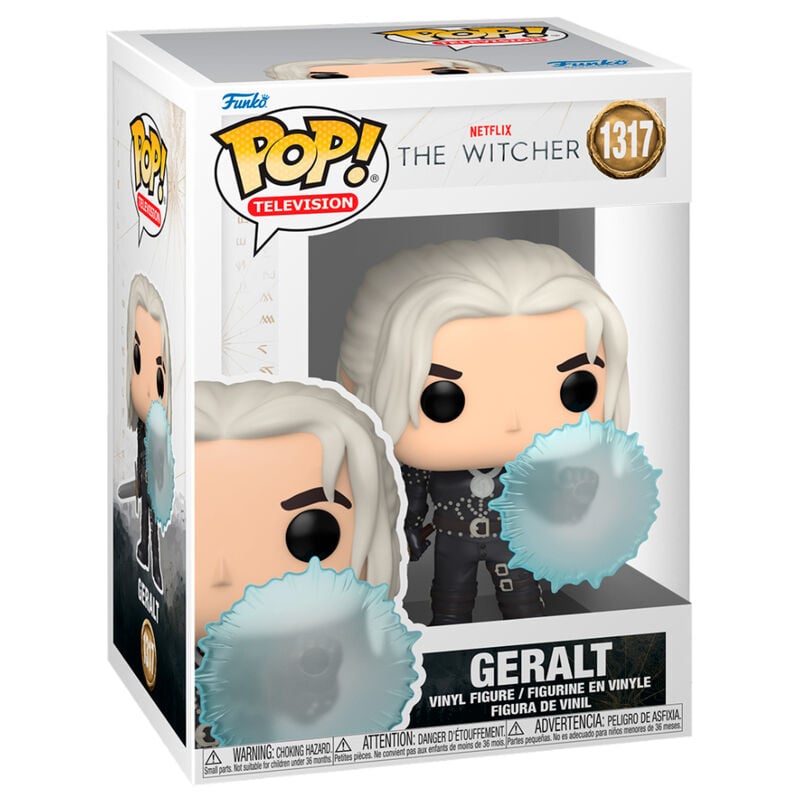 Figura POP The Witcher Geralt with Shield FUNKO