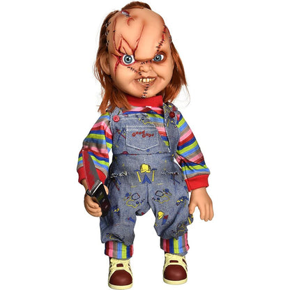 Figura Chucky El Muñeco Diabolico parlante 38cm MEZCO TOYZ