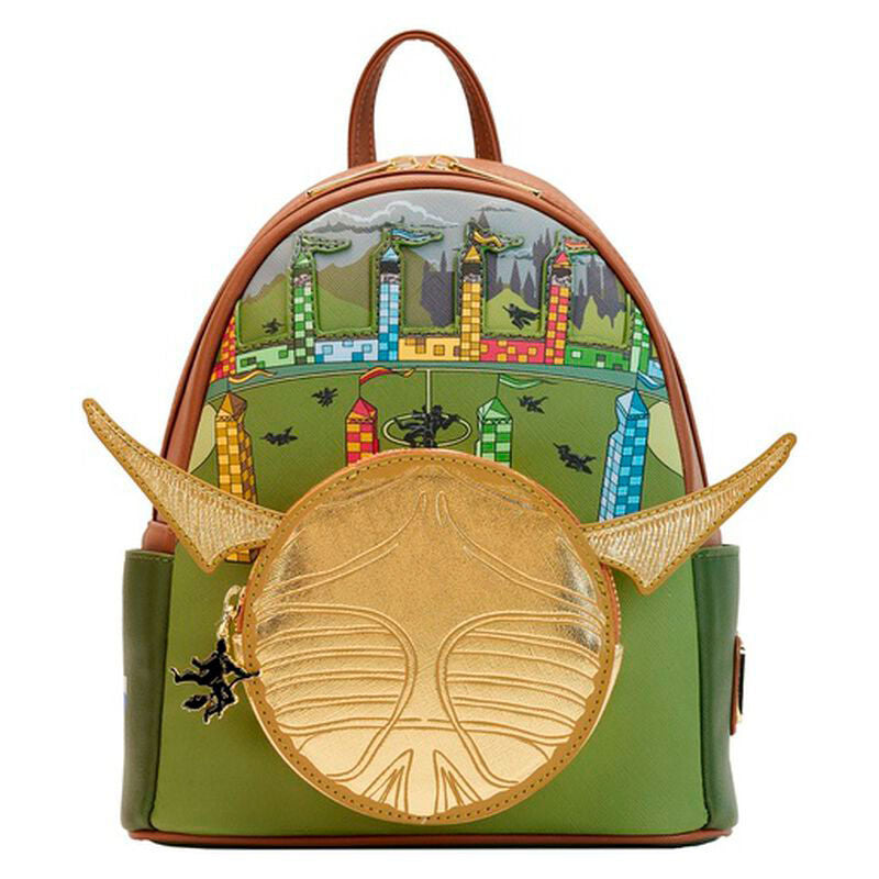 Mochila Snitch Dorada  Harry Potter Loungefly 26cm LOUNGEFLY