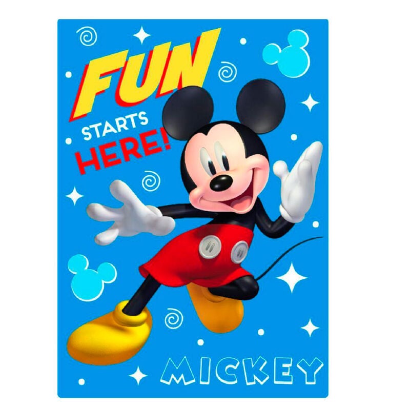 Manta polar Mickey Disney DISNEY