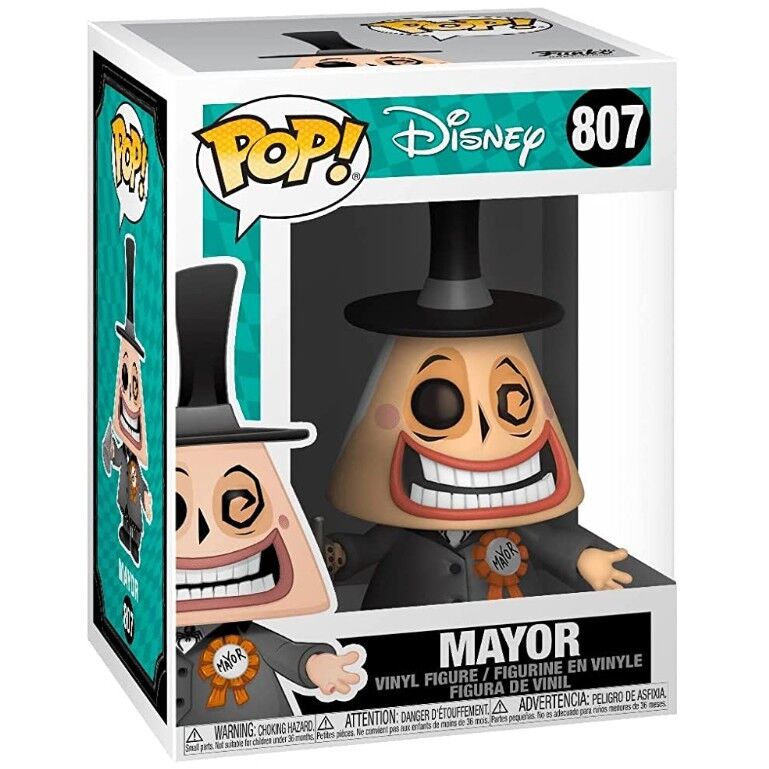 Figura POP Disney Pesadilla Antes de Navidad Major Mayor with Megaphone FUNKO