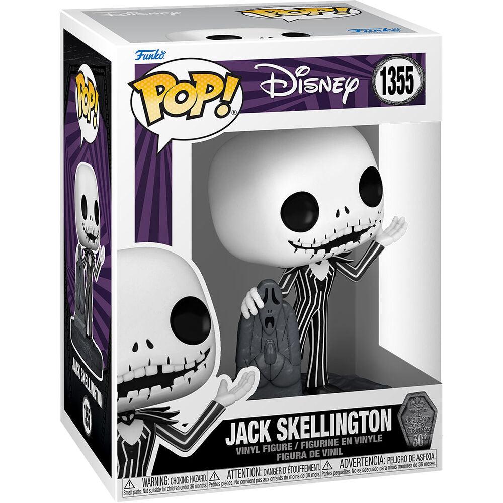 Figura POP Disney Pesadilla Antes de Navidad 30th Anniversary Jack Skellington FUNKO