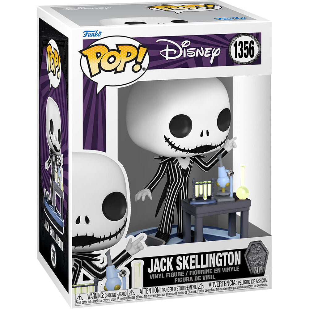 Figura POP Disney Pesadilla Antes de Navidad 30th Anniversary Jack Skellington FUNKO