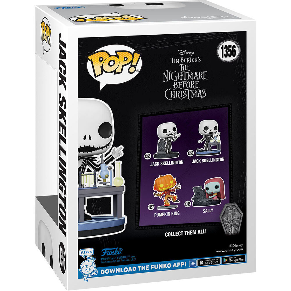 Figura POP Disney Pesadilla Antes de Navidad 30th Anniversary Jack Skellington FUNKO