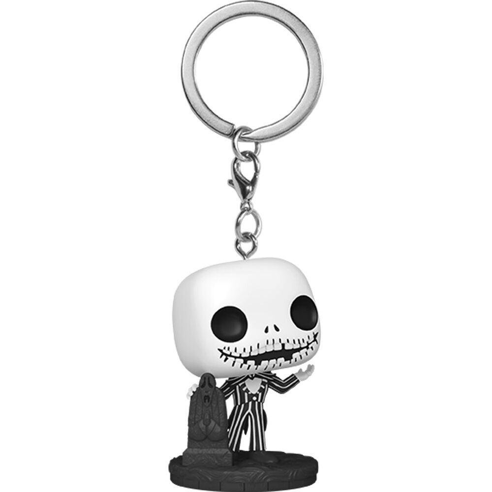 Llavero Pocket POP Disney Pesadilla Antes de Navidad 30th Anniversary Jack Skellington FUNKO