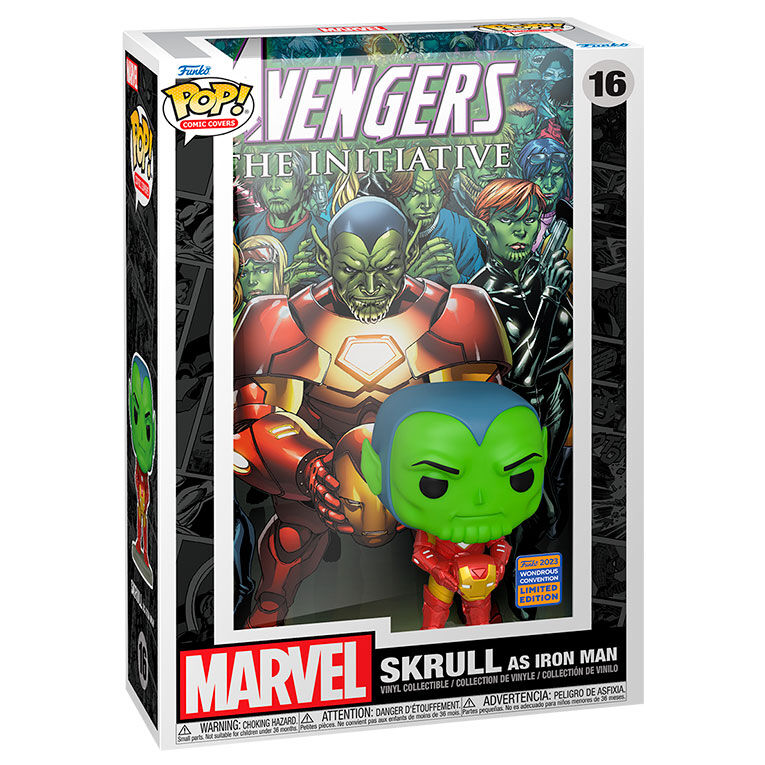 Figura POP Album Marvel Los Vengadores Avengers Skrull as Iron Man Exclusive FUNKO
