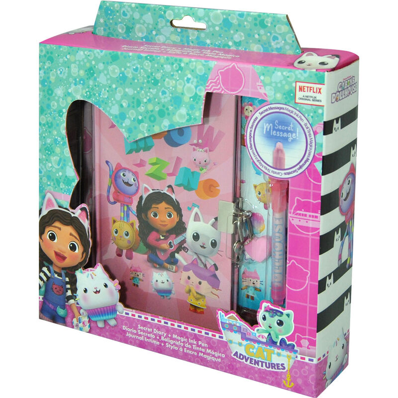 Diario boligrafo magico La Casa de Muñecas de Gabby KIDS LICENSING