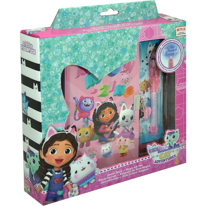 Diario boligrafo magico La Casa de Muñecas de Gabby KIDS LICENSING
