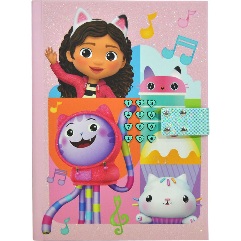 Diario secreto La Casa de Muñecas de Gabby sonido KIDS LICENSING