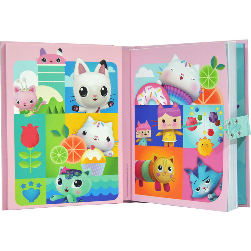 Diario secreto La Casa de Muñecas de Gabby sonido KIDS LICENSING