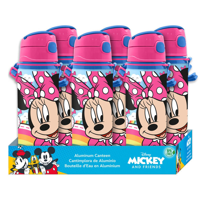Cantimplora aluminio Minnie Disney 600ml KIDS LICENSING