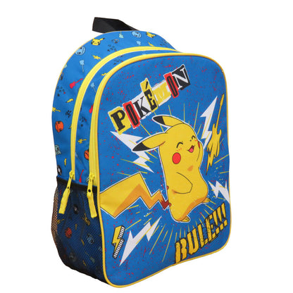 Mochila Pikachu Pokemon 41cm adaptable CYP BRANDS