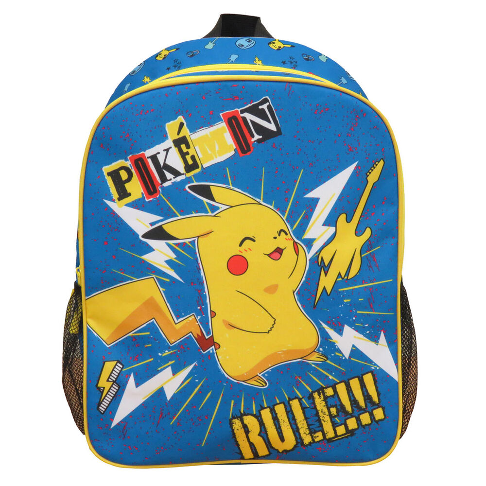 Mochila Pikachu Pokemon 41cm adaptable CYP BRANDS