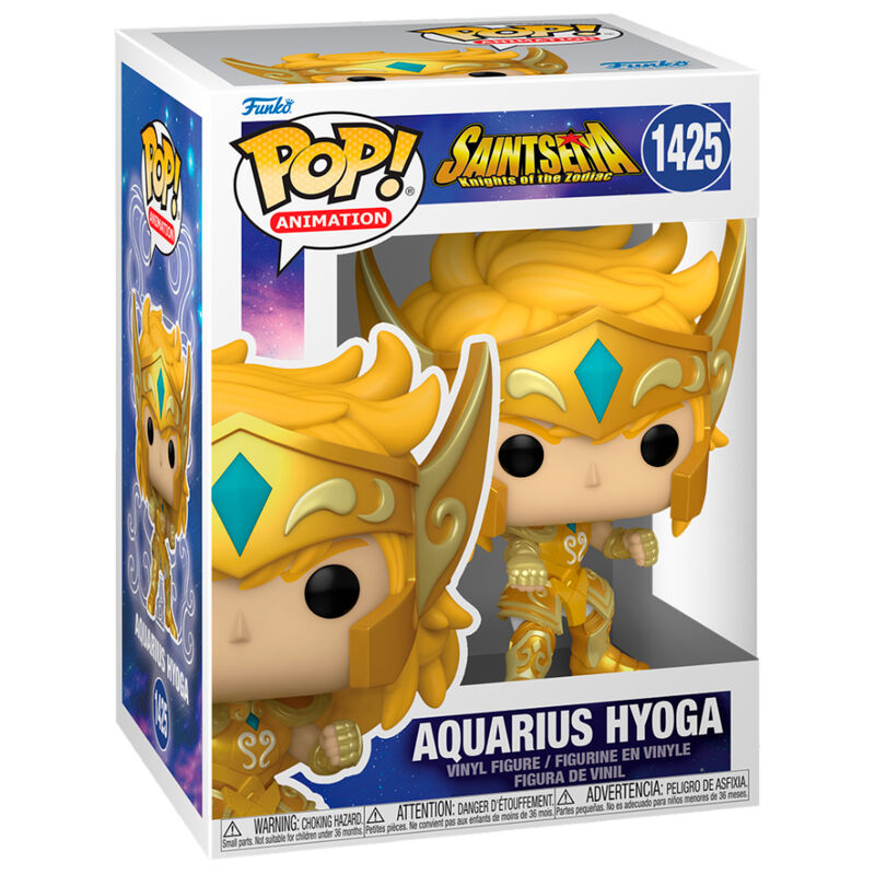 Figura POP Saint Seiya Knights of the Zodiac Aquarius Hyoga FUNKO