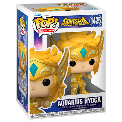 Figura POP Saint Seiya Knights of the Zodiac Aquarius Hyoga FUNKO