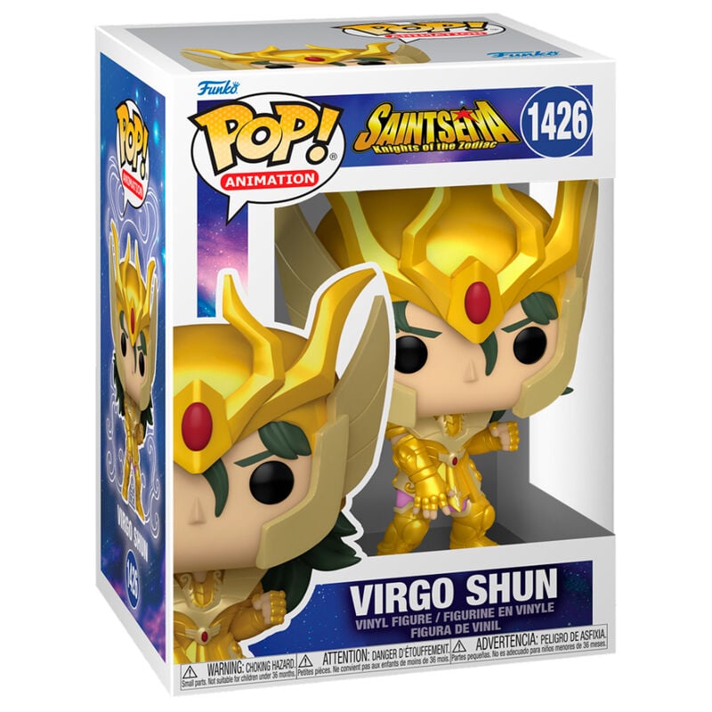 Figura POP Saint Seiya Knights of the Zodiac Virgo Shun FUNKO