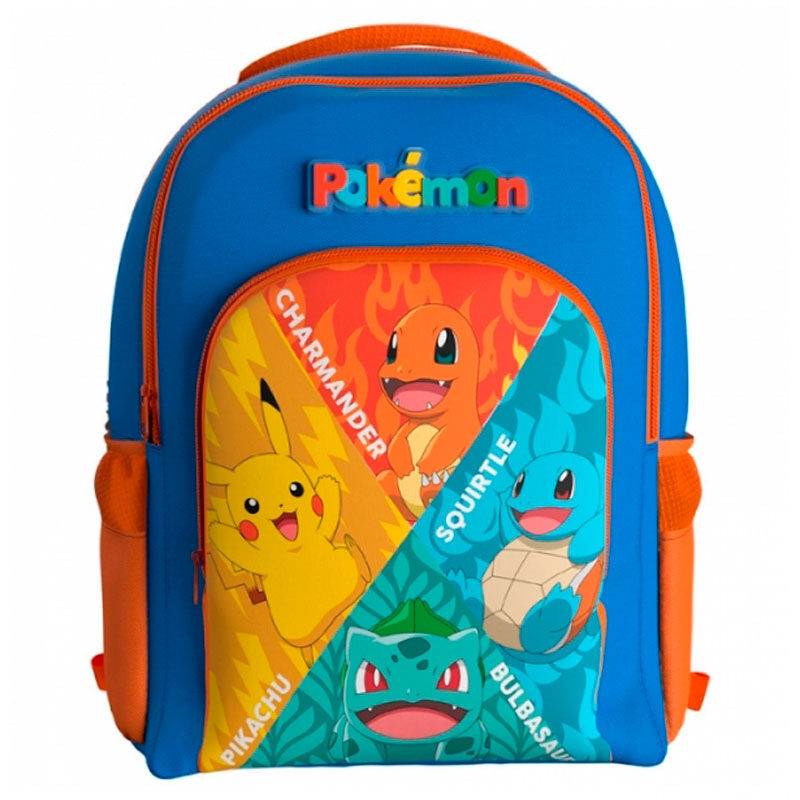 Mochila Starters Pokemon 43cm adaptable CYP BRANDS