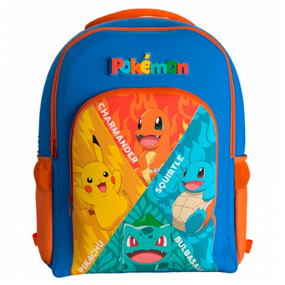 Mochila Starters Pokemon 43cm adaptable CYP BRANDS