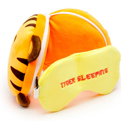 Almohada viaje antifaz Tigre Adoramals Relaxeazzz PUCKATOR