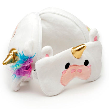 Almohada viaje antifaz Unicornio Relaxeazzz PUCKATOR