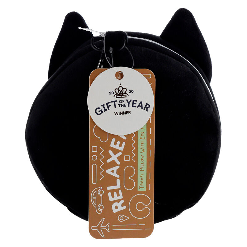 Almohada viaje antifaz Gato Feline Fine Relaxeazzz PUCKATOR