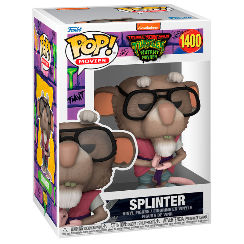 Figura POP Tortugas Ninja Splinter FUNKO