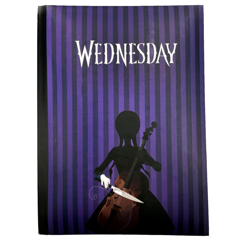 Cuaderno A5 Miercoles luz SD TOYS