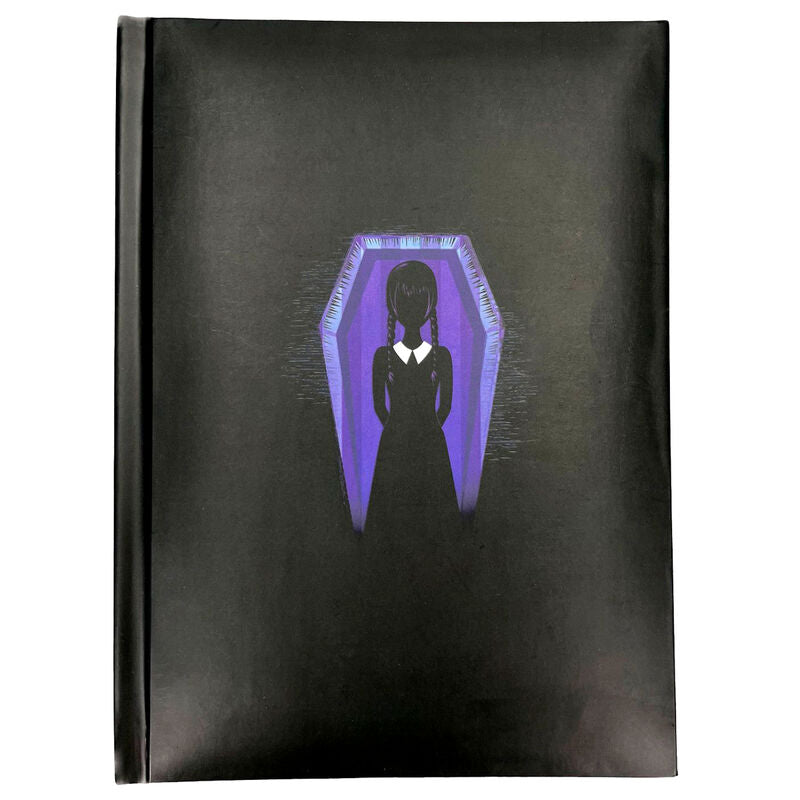 Cuaderno A5 Dark Side Miercoles luz SD TOYS
