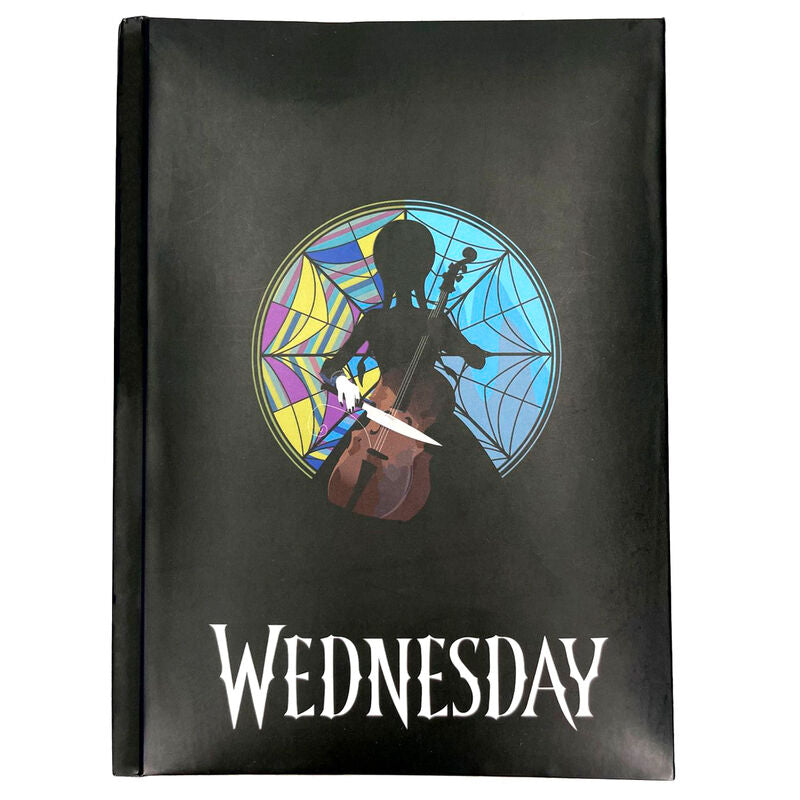 Cuaderno A5 Roseton Miercoles luz SD TOYS