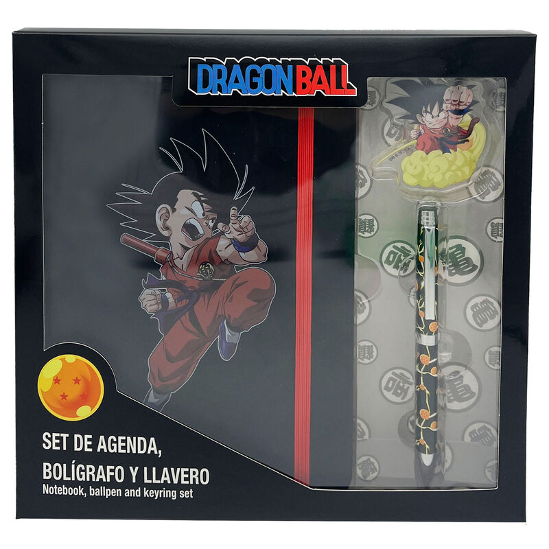 Set diario + boligrafo + llavero Dragon Ball CYP BRANDS