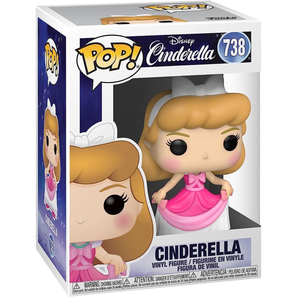 Figura POP Disney Cenicienta in Pink Dress FUNKO