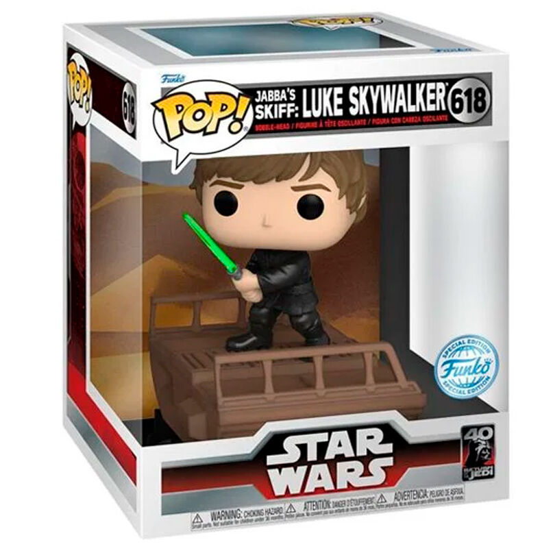 Figura POP Deluxe Star Wars Luke Skywalker Exclusive FUNKO