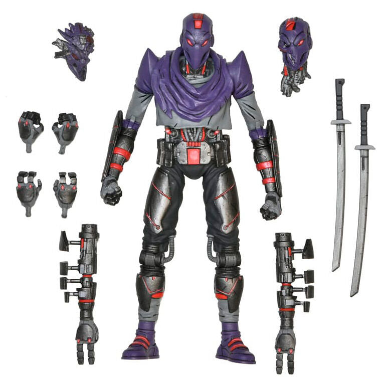 Figura Ultimate Foot Bot The Last Ronin Teenage Mutant Tortugas Ninja 18cm NECA