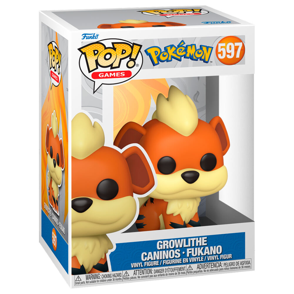 Figura POP Pokemon Growlithe FUNKO