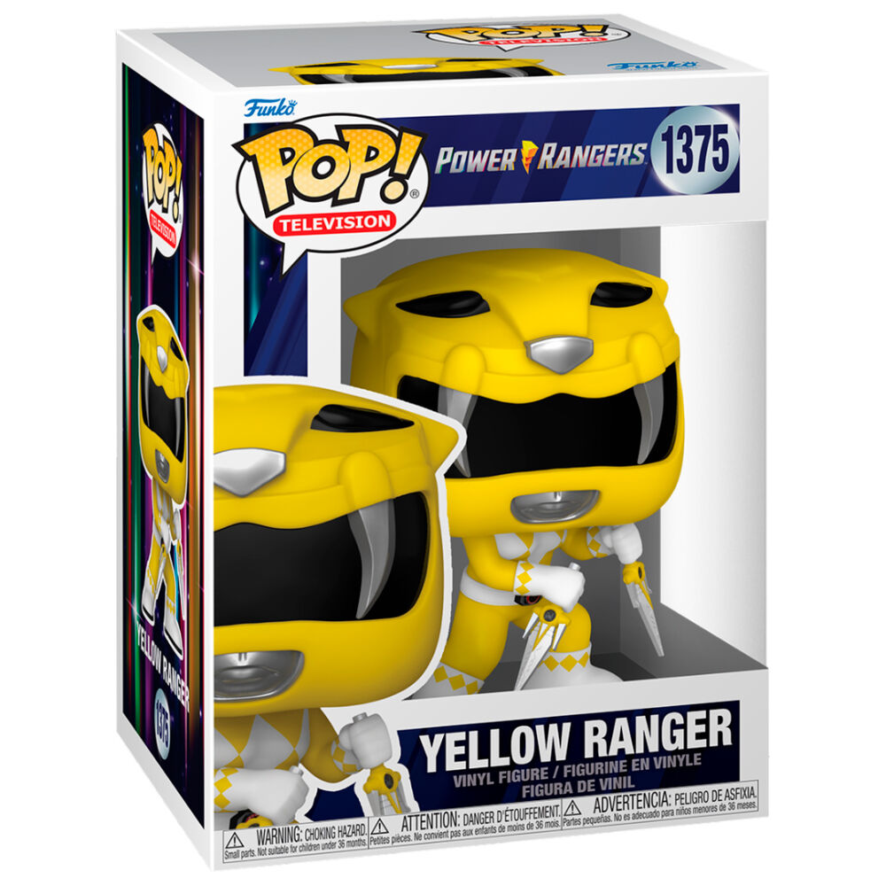 Figura POP Power Rangers 30th Anniversary Yellow Ranger FUNKO