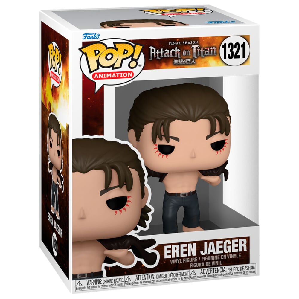 Figura POP Attack on Titan Eren Jeager FUNKO