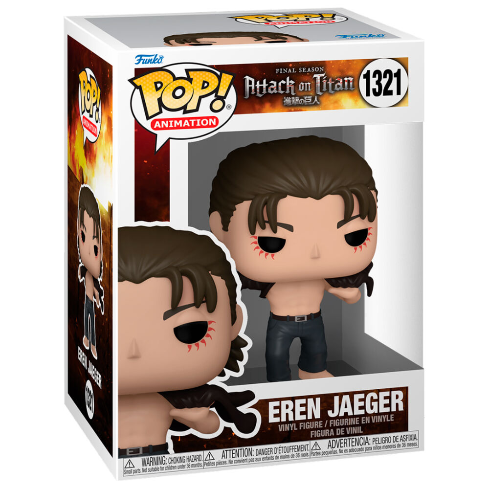 Figura POP Attack on Titan Eren Jeager FUNKO