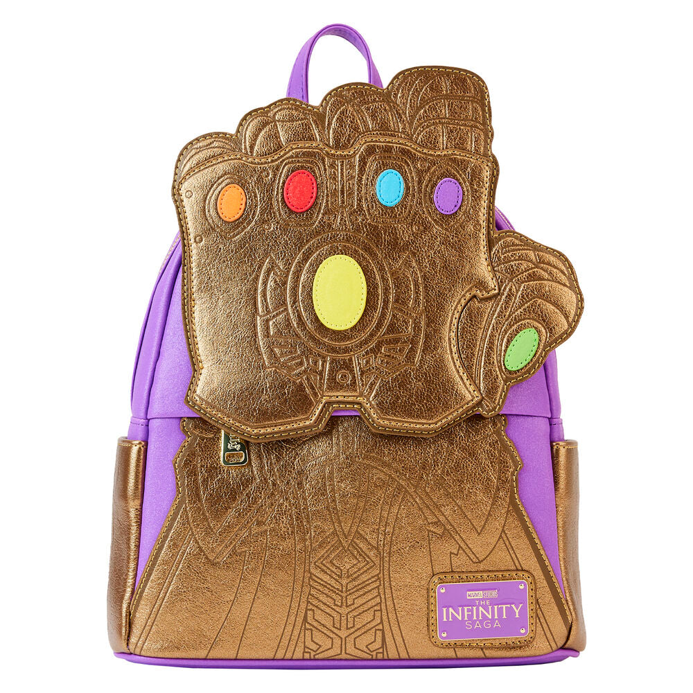 Mochila Guantelete Thanos Marvel Loungefly 26cm LOUNGEFLY