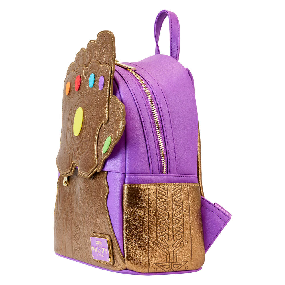 Mochila Guantelete Thanos Marvel Loungefly 26cm LOUNGEFLY