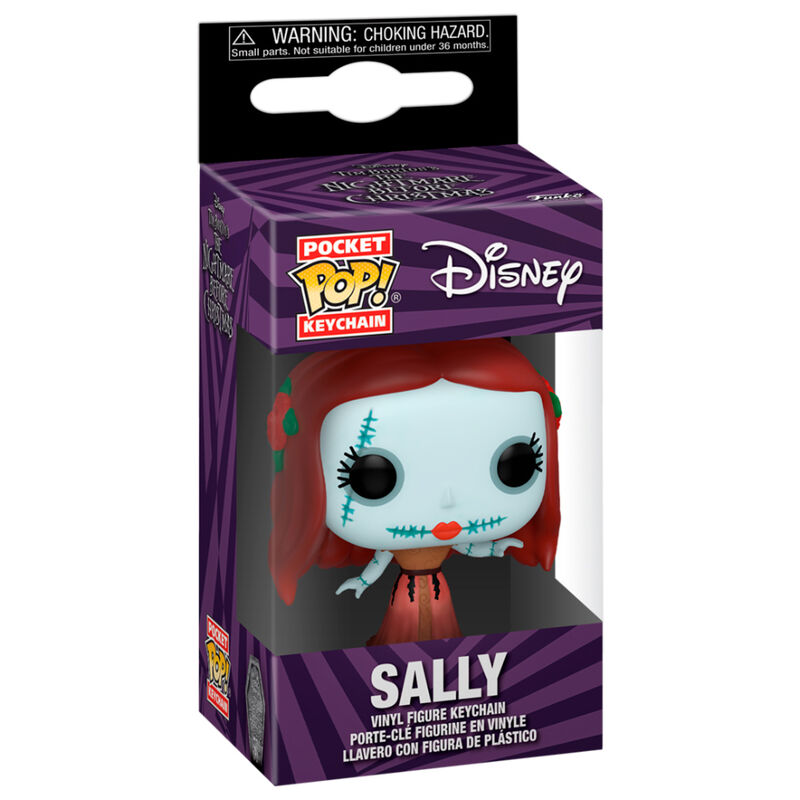 Llavero Pocket POP Disney Pesadilla Antes de Navidad 30th Anniversary Sally FUNKO