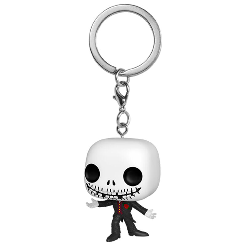 Llavero Pocket POP Disney Pesadilla Antes de Navidad 30th Anniversary Jack Skellington FUNKO
